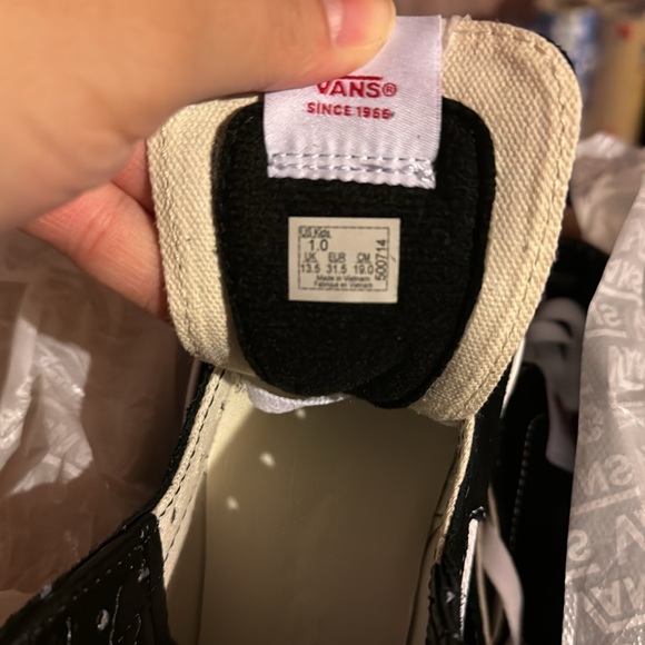 Vans KIDS SK8-HI Size 1 - Picture 8 of 8